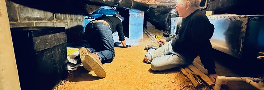 Vapor Barrier Installation